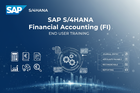 SAP S/4HANA Financial Accounting FI End User Course Cover
